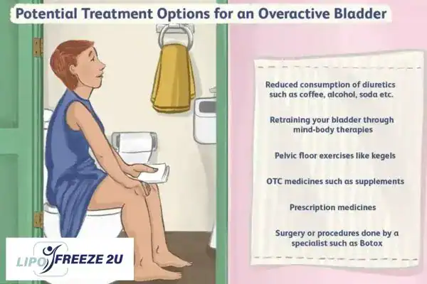 image of woman on toilet because of an overactive bladder South Woodford